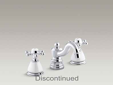 Kohler Antique Widespread Sink Faucet With Six Prong Handles